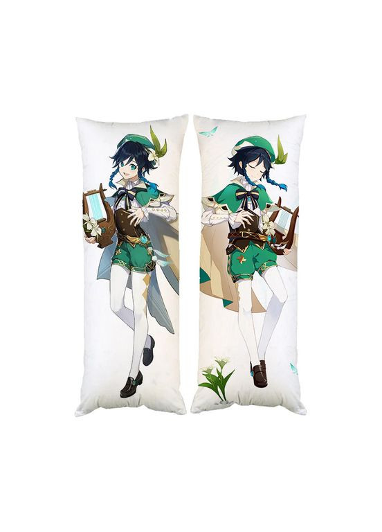 Дакимакура подушка Венти Геншин импакт Genshin Impact двухсторонняя 40х100 см (dk0067) No Brand (327006508)
