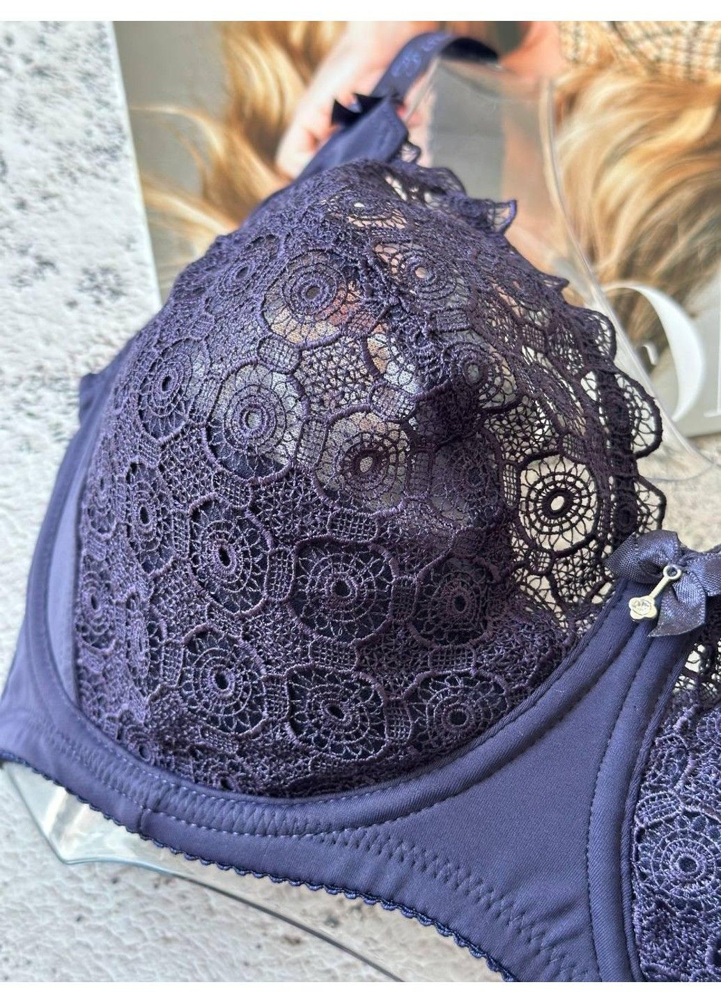 Бузковий фіолетовий бюстгальтер великого розміру на чашку g Finikin