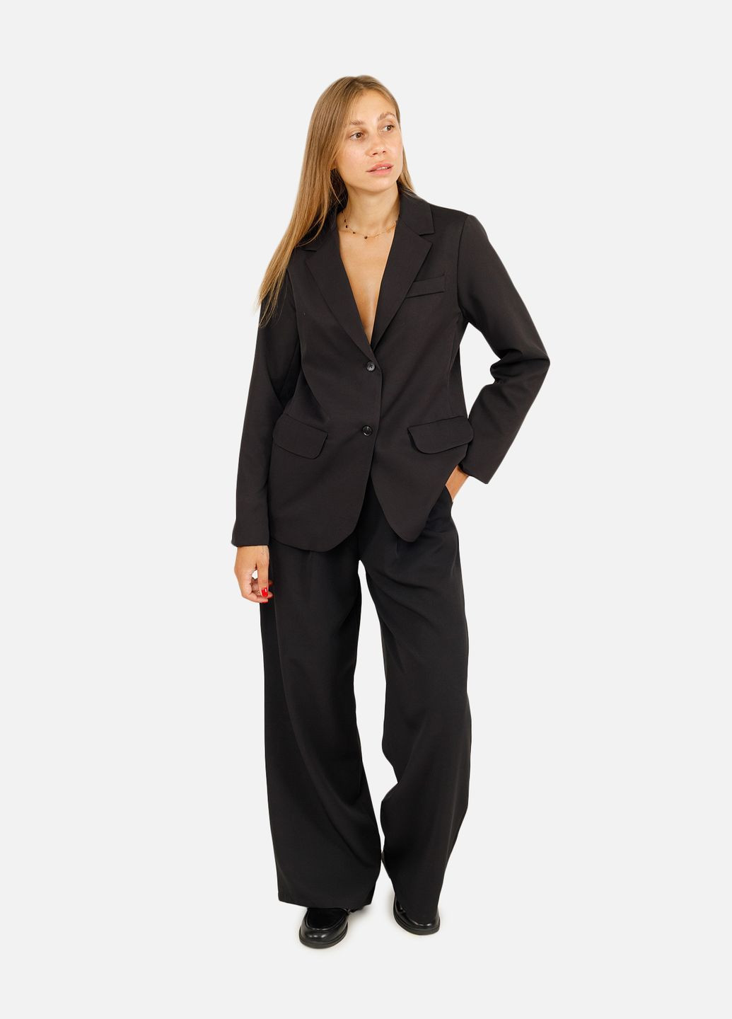 Черный женский женский жакет цвет черный cb-00258214 Yuki - демисезонный