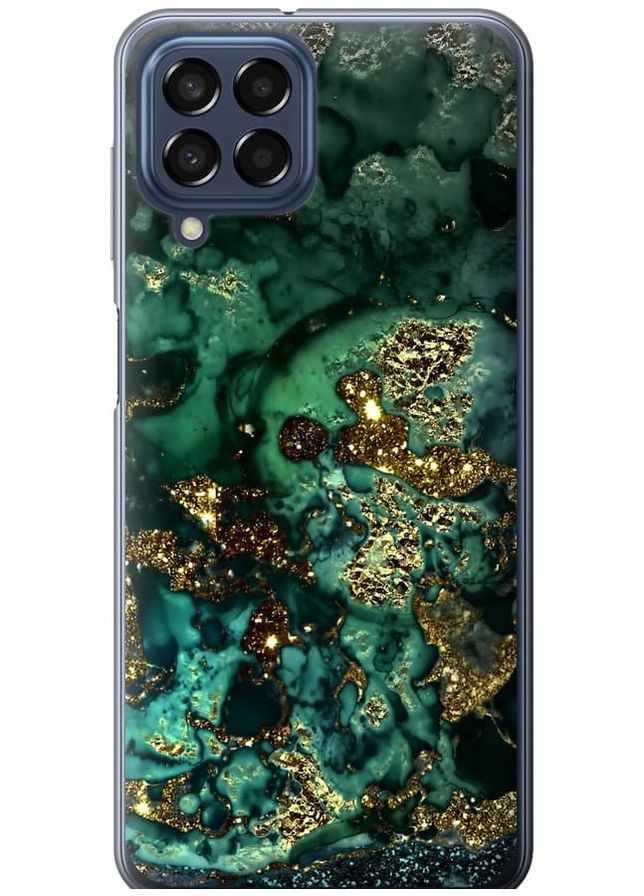 Силиконовый чехол 'Мрамор золото богатство' для Endorphone Samsung Galaxy M33 M336B (276315339)