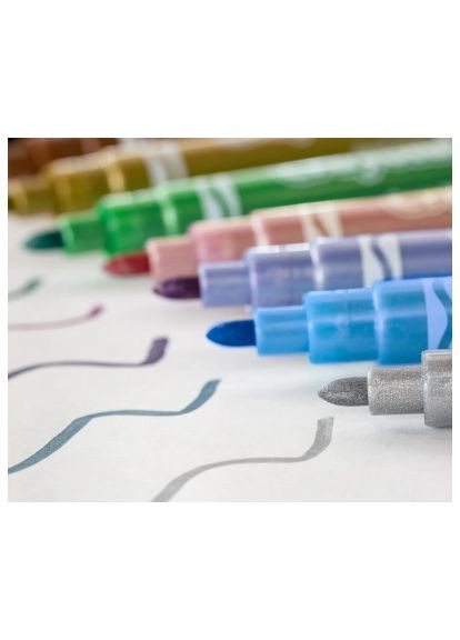 Фломастери Metallic, 6 шт (58-8828) Crayola Metallic, 6 шт (380246404)