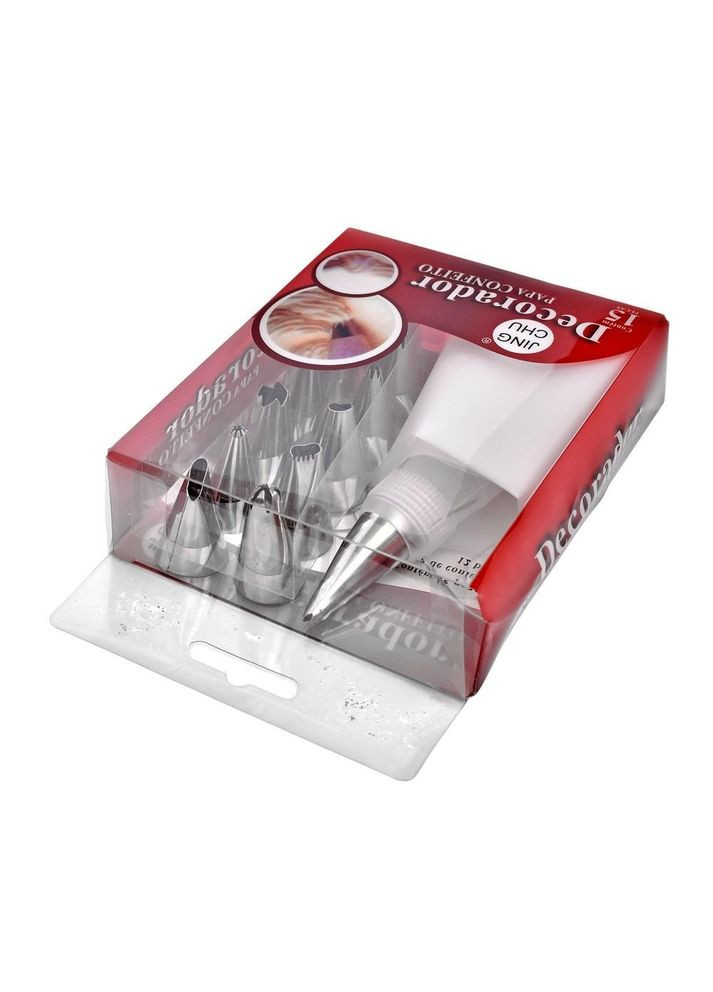 Мішок кондитерський з насадками 13 предметів 10*12 см R89428 Stenson (342106134)