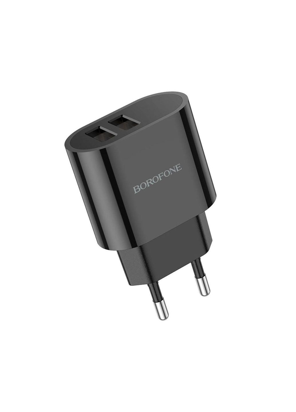Зарядний пристрій BA63A 2 USB з дисплеєм чорний Borofone (293346400)
