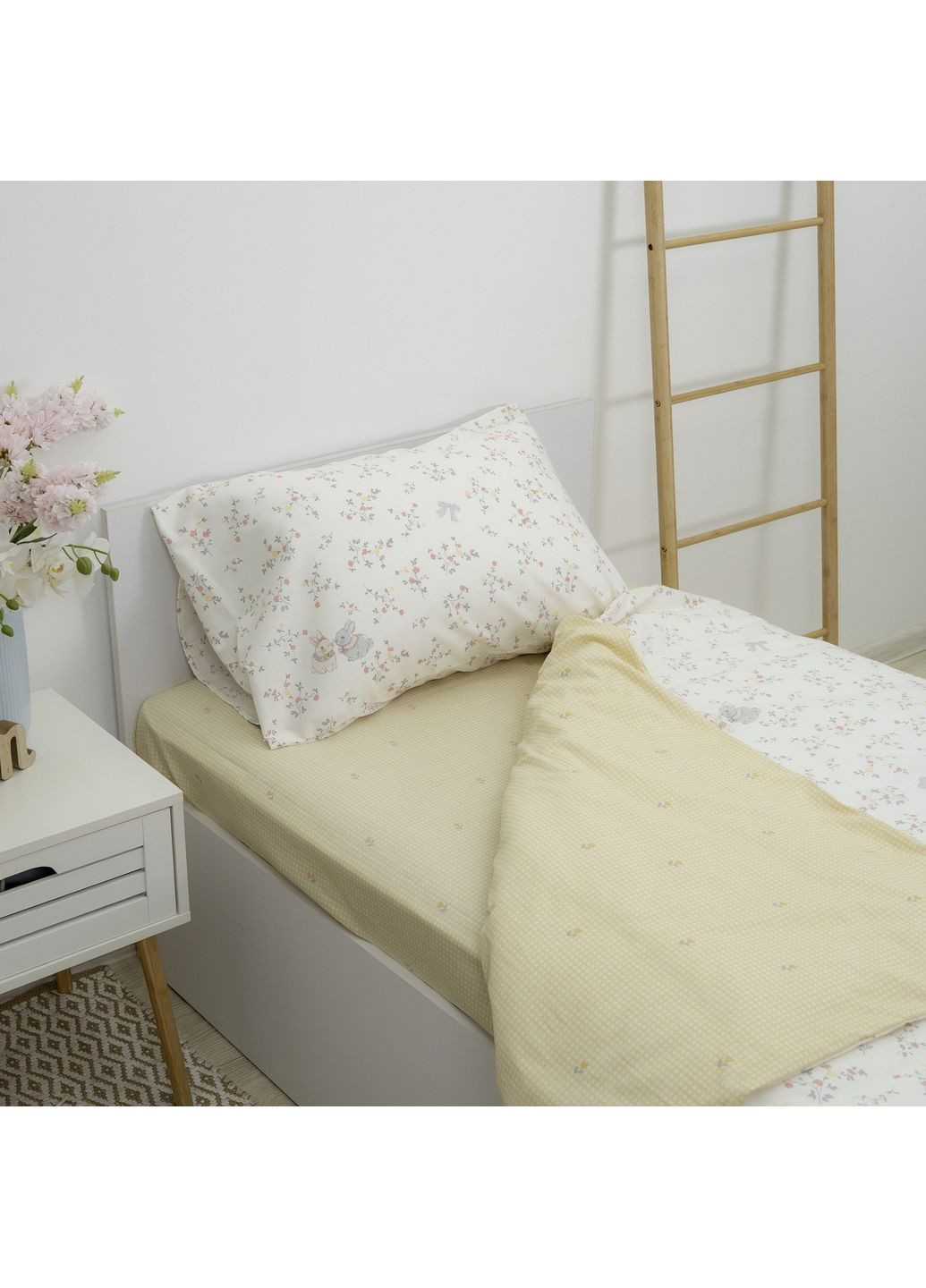 Комплект постельного белья Подростковый Сатин Twill 805 Viluta (371137039)