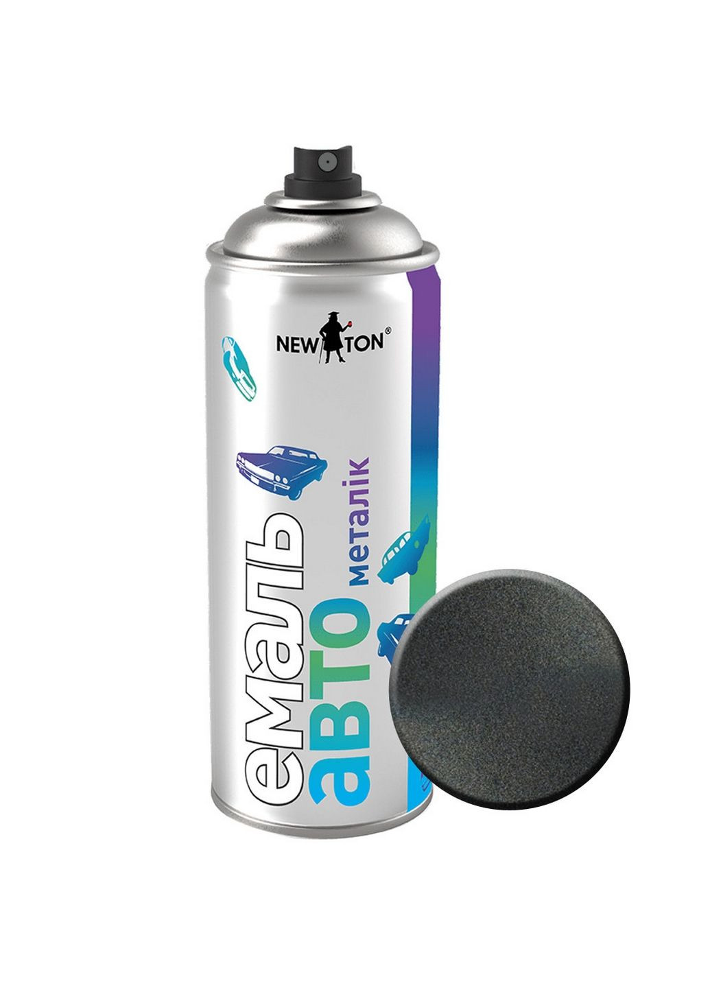 Автоэмаль металлик 630 Кварц,4 л New Ton (289369757)