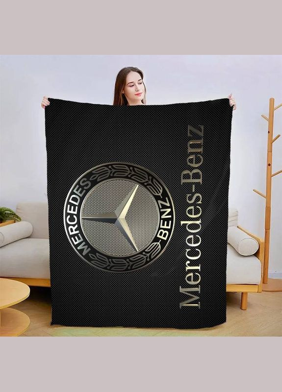 Плед 3D Mercedes-Benz Lux 13444 135х160 см FlexDress (364491078)