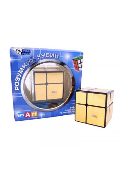 Зеркальный Кубик 2х2 Mirror Golden 2x2x2 | SC370 Smart Cube (334150762)