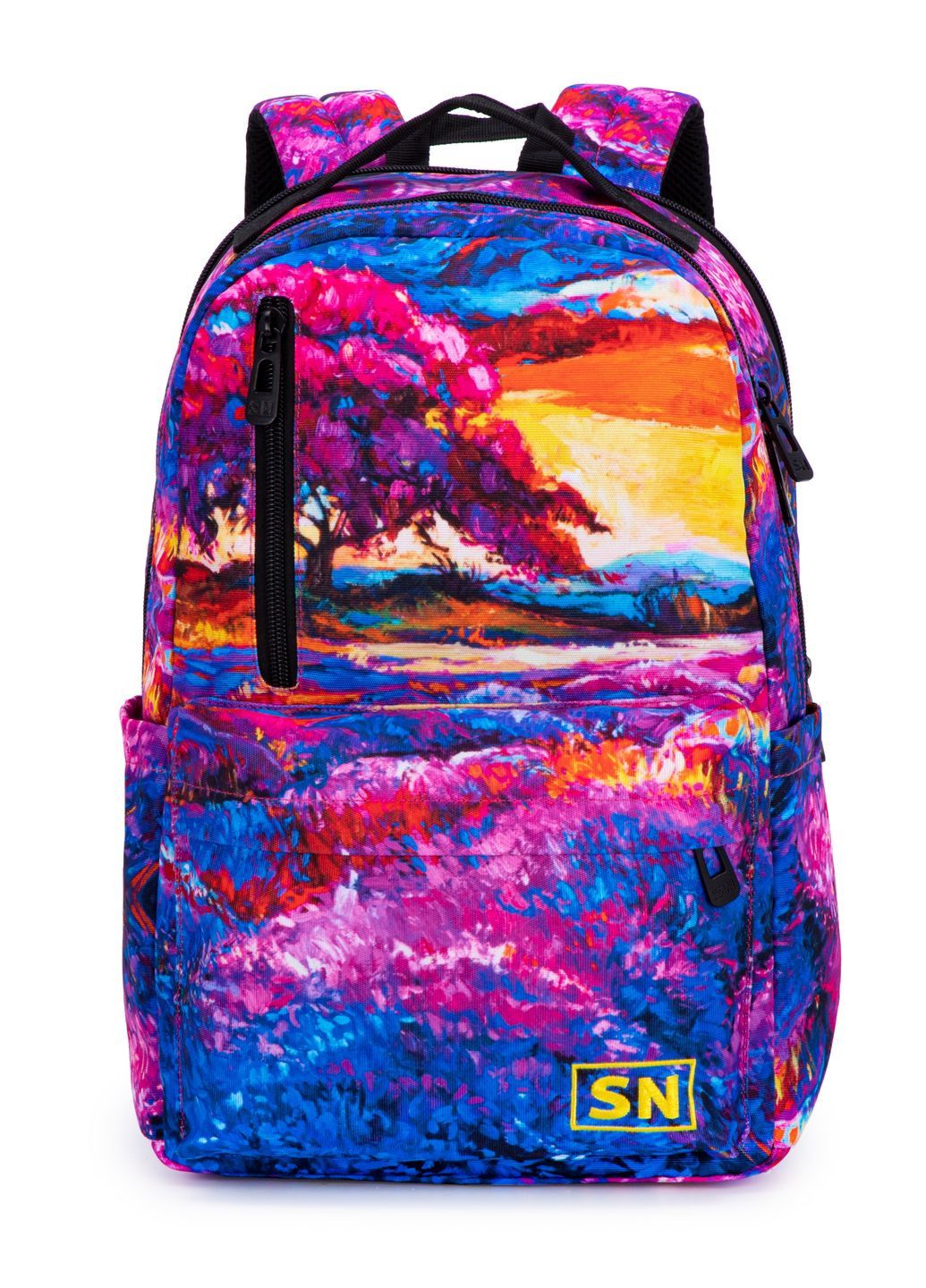 Молодіжний рюкзак підлітковий фіолетовий для дівчинки / SkyName 77-11 для старшокласників Winner (293504235)