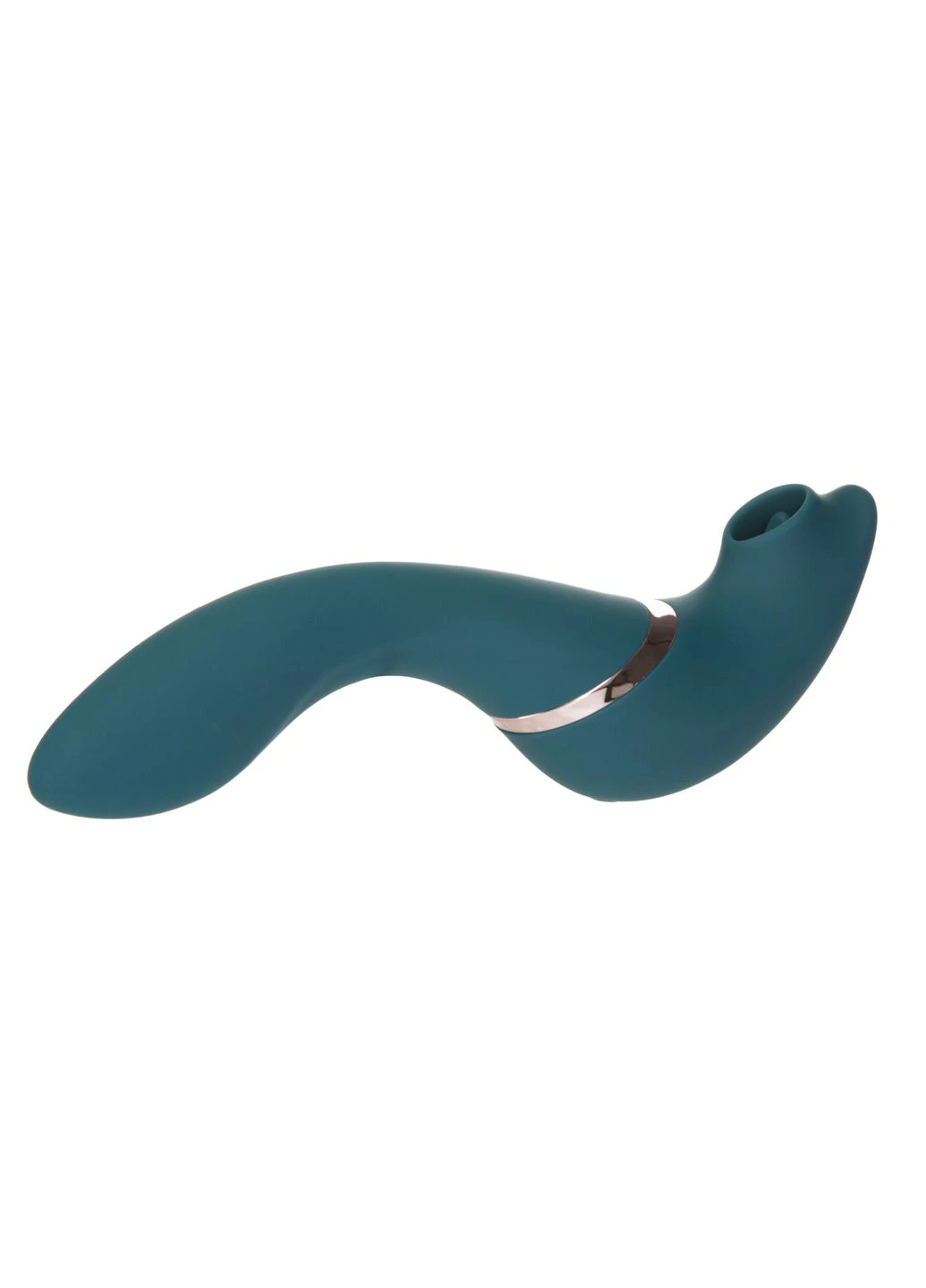 Многофункциональный вибратор с вакуумной стимуляцией The Monarch Teal – CherryLove Swan (332209878)