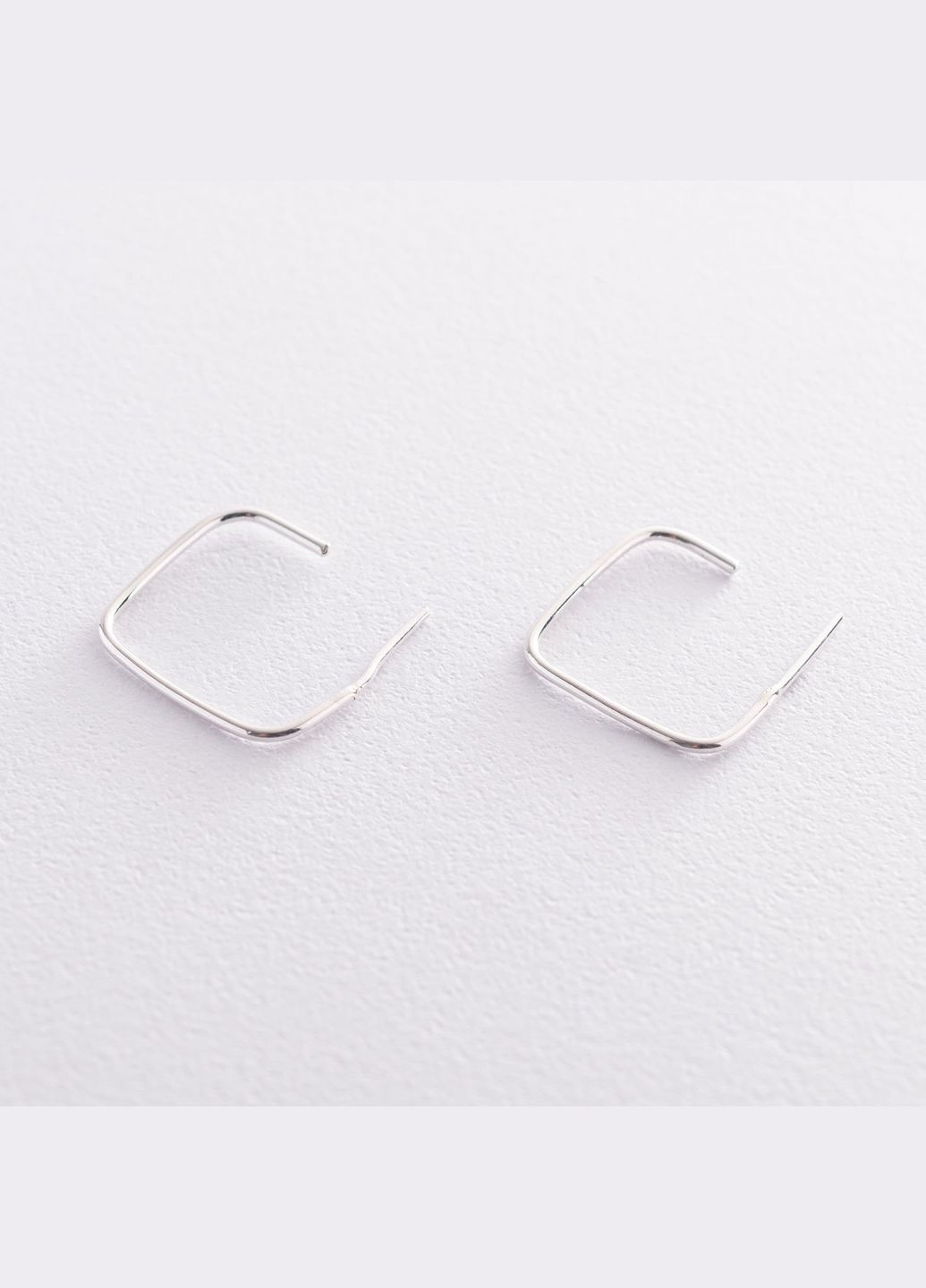 Серебряные серьги - пусеты Ария 122991 Oniks (264025304)