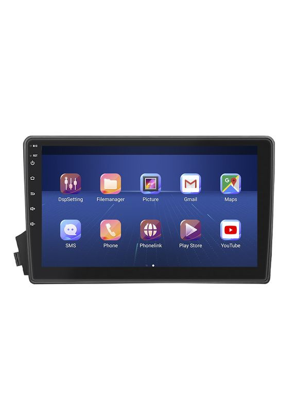 Штатная магнитола для SsangYong Kyron I 2005-2007 экран 9" 4/64Gb 4G Wi-Fi GPS Top 1шт Lesko (336193429)