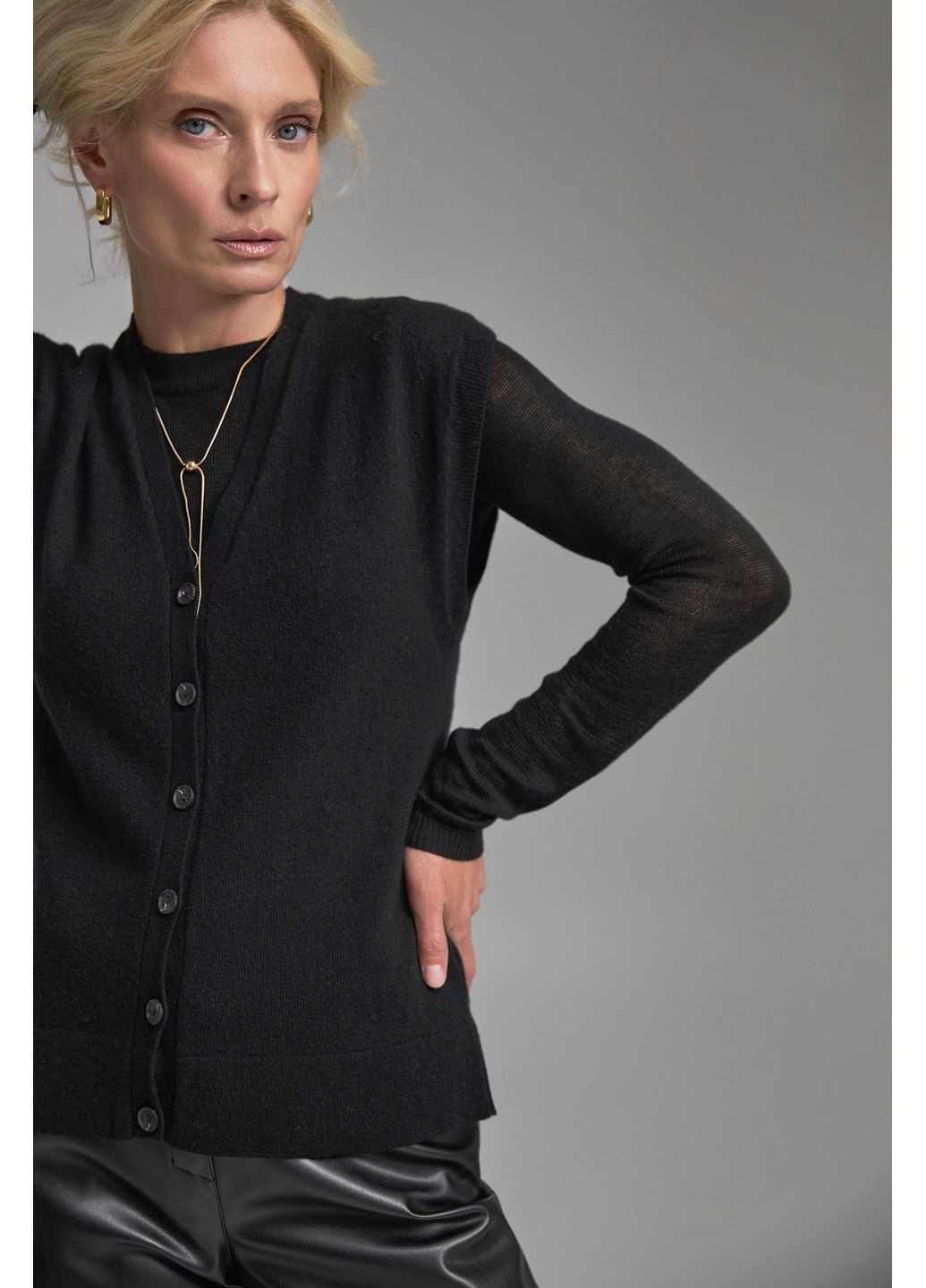 Жилет кашемір 2832 Triko Bakh (368970981)