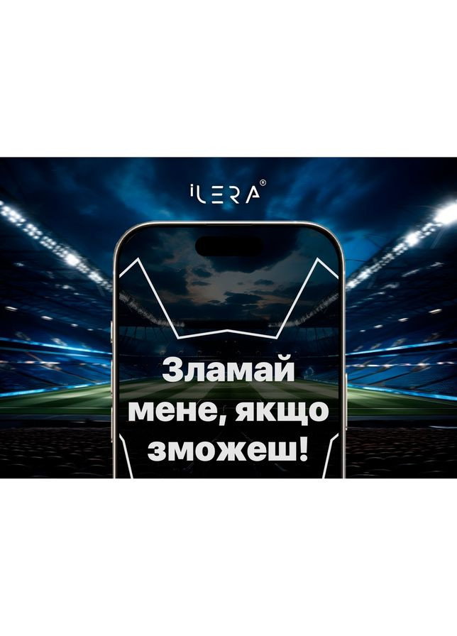 Захисне скло DeLuxe Original Glass для Apple iPhone 16 (ILFCDL16) iLera (324021582)