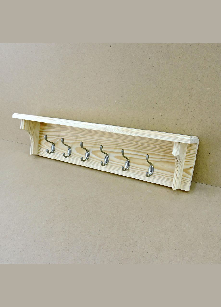 Вешалка для одежды из дерева Китченер бланже (ВДО-001301) No Brand (327866355)