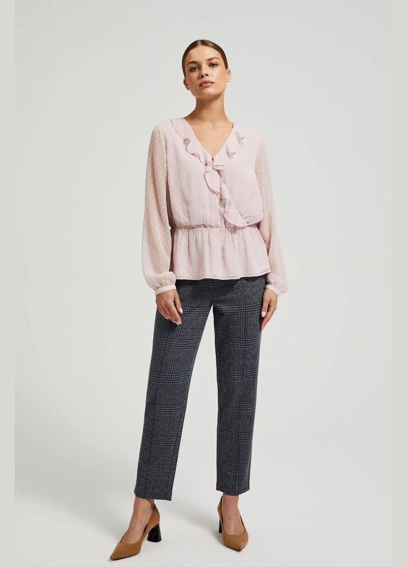 Рожева блузка жіноча Moodo