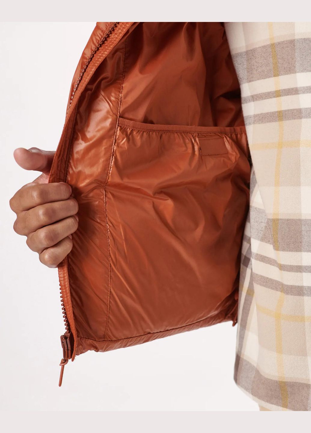 Оранжевая демисезонная куртка af9126m Abercrombie & Fitch