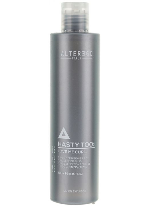 Флюид для вьющихся волос Italy Hasty Too Fluid Love Me Curl 250ml (143755-193657) Alter Ego (368635287)