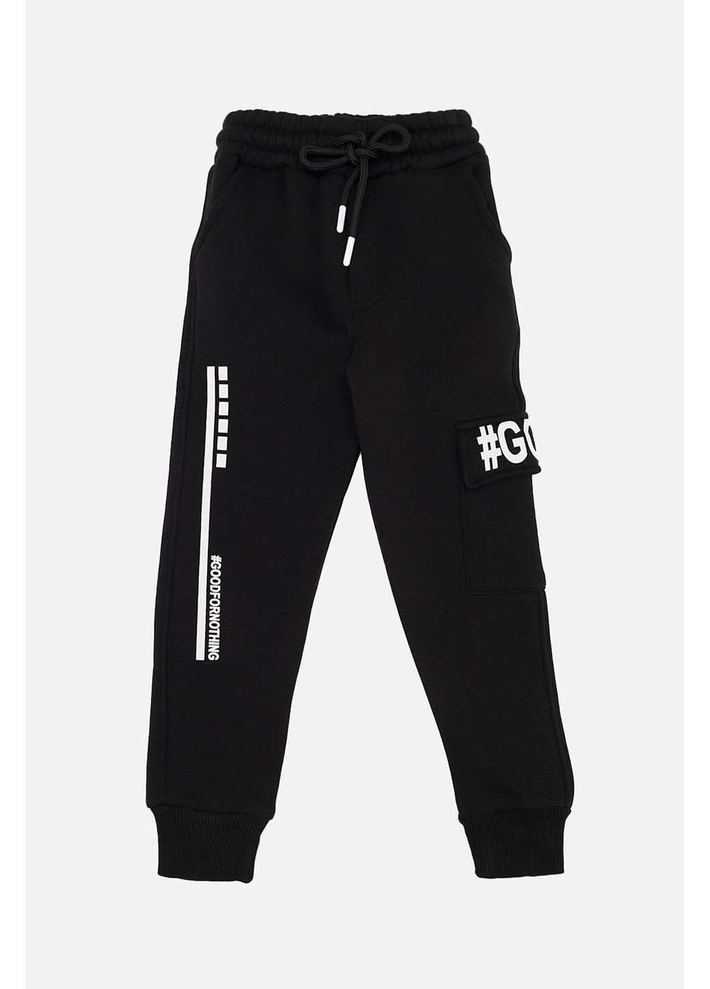 Черные спортивные зимние брюки Asya