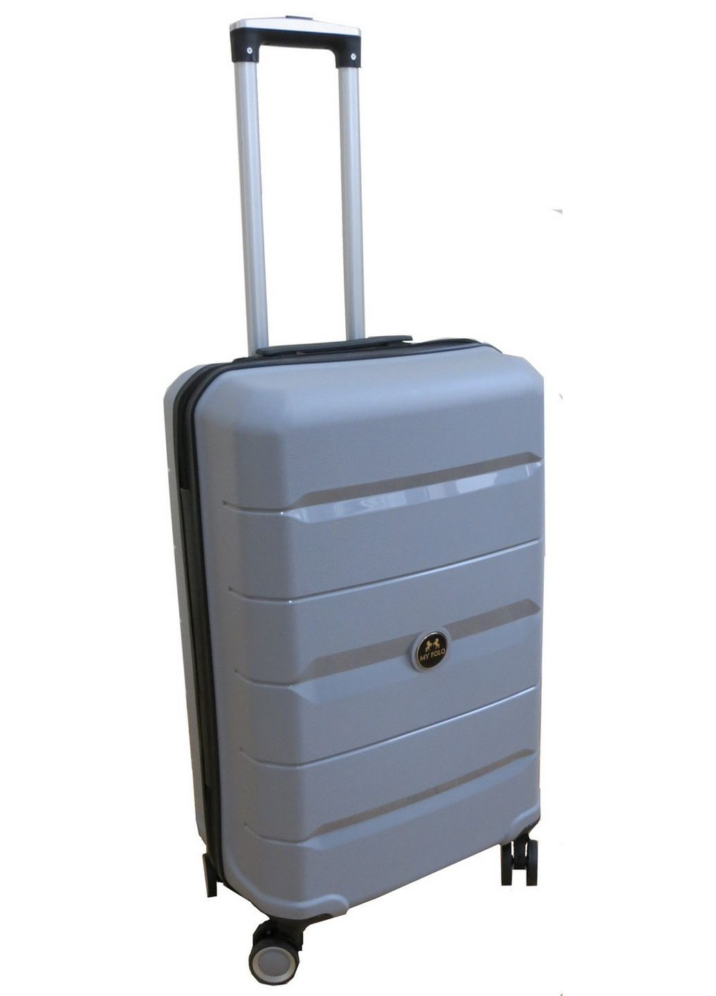 Средний чемодан из полипропилена на колесах 60L 67х40х25 см MY Polo (289363785)