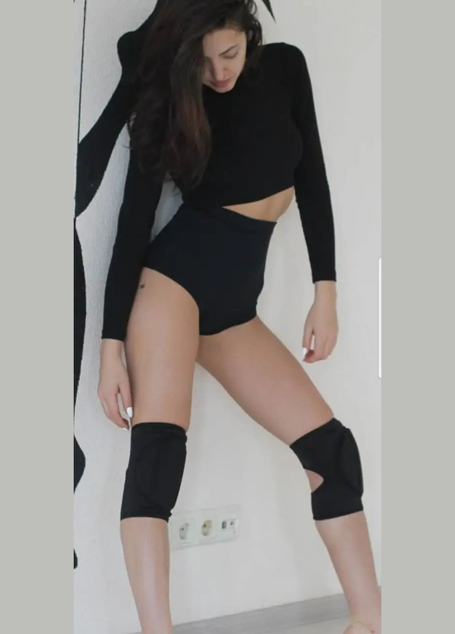 Наколенники для танцев со сменными вставками Черные PF (340424788)