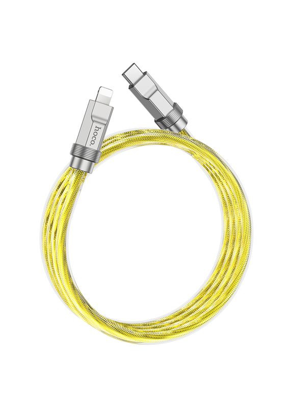 Кабель USB U113 Solid PD20W Silicone Type-C to Lightning Hoco (337994029)