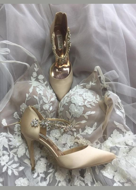 Badgley Mischka Venom Туфлі весільні срібний з текстиль, — літо (300578217)