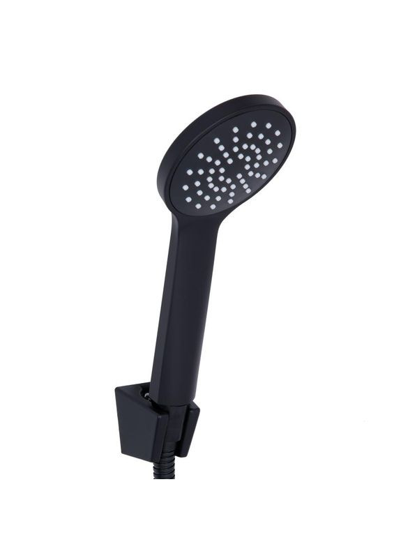 Змішувач для ванни Latwa 005 з поворотним виливом (з душовим гарнітуром) (k35) LDLAT005BLA45420 Black LIDZ (336936550)