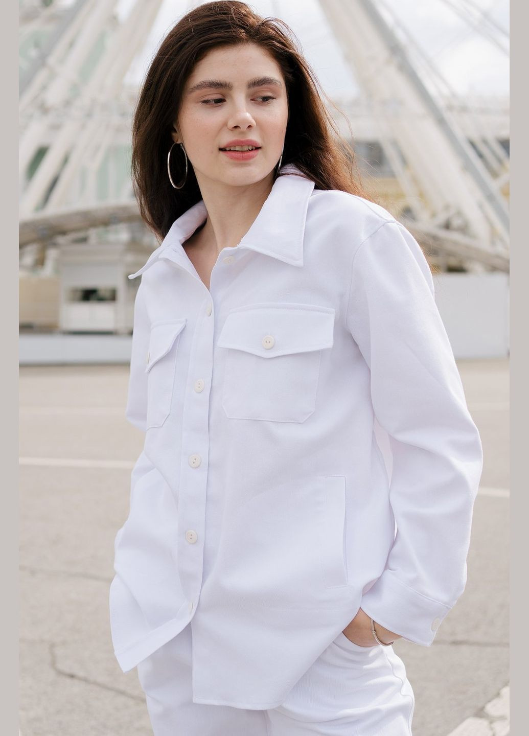 Жіноча сорочка з довгими рукавами (ll191910000) LadyLike (333341028)