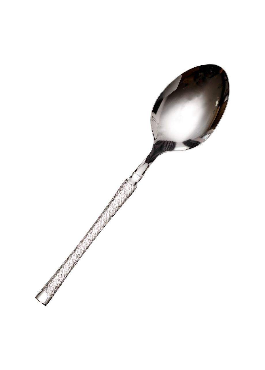 Ложка сервировочная из нержавеющей стали большая ложка 27 см Серебро HP-8-52 Ding Lanfang (356905478)