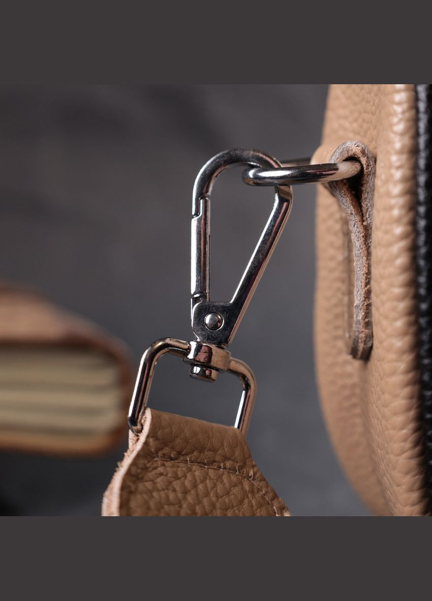 Сумка 14563 з натуральної вінтажної шкіри Коричнева Vintage (329197772)