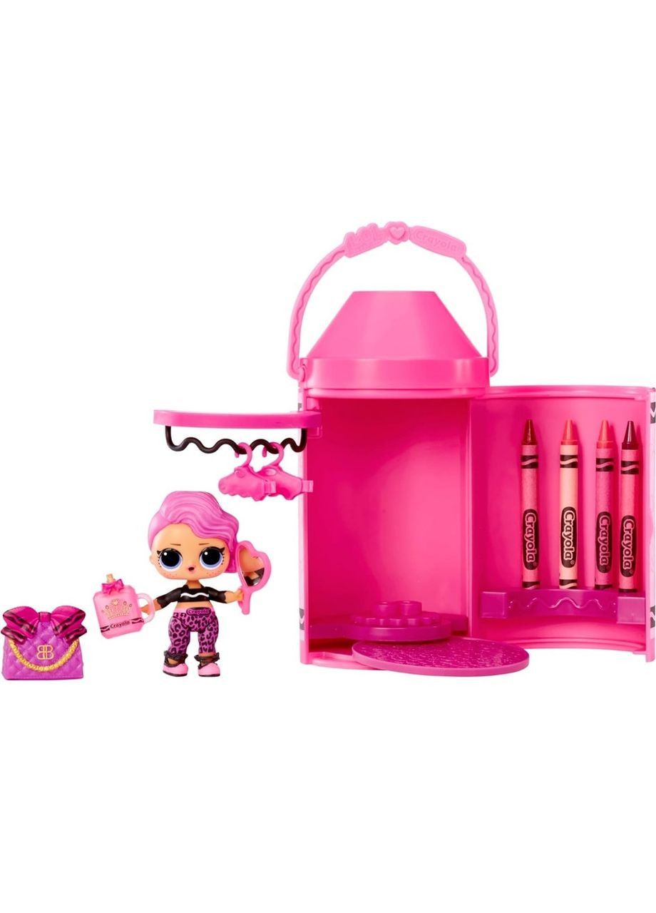 Игровой набор-сюрприз Кукла LOL Surprise Crayola Color Me Studio – творчество, раскраска, MGA MGA Entertainment (330829118)