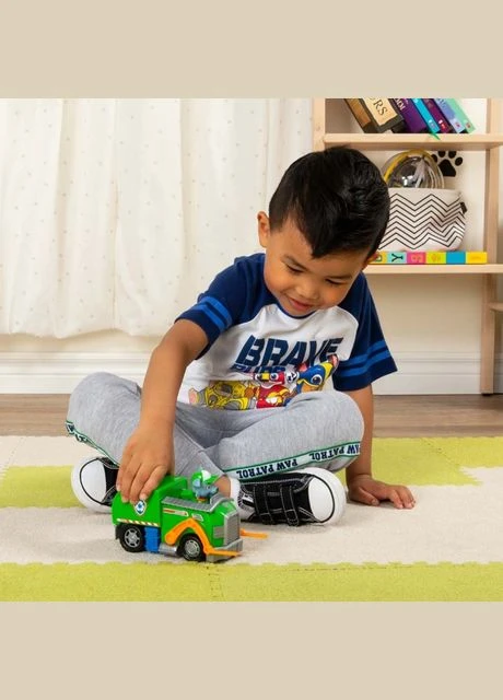 Цуценячий патруль: базовий рятівний автомобіль з водієм Роккі Paw Patrol (303395924)