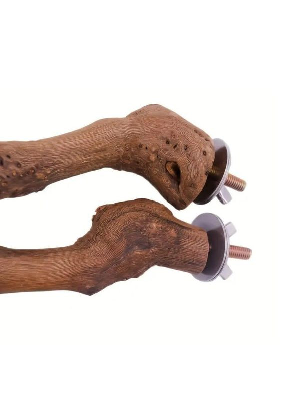 Жердинки для попугаев из дерева, виноградной лозы на винте 5 шт, аксессуары для попугаев No Brand (370290453)