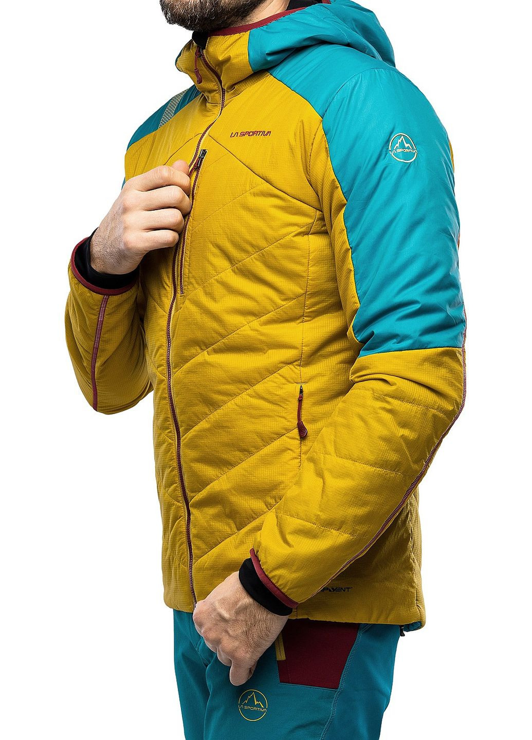 Желтая куртка sport mythic jacket La Sportiva