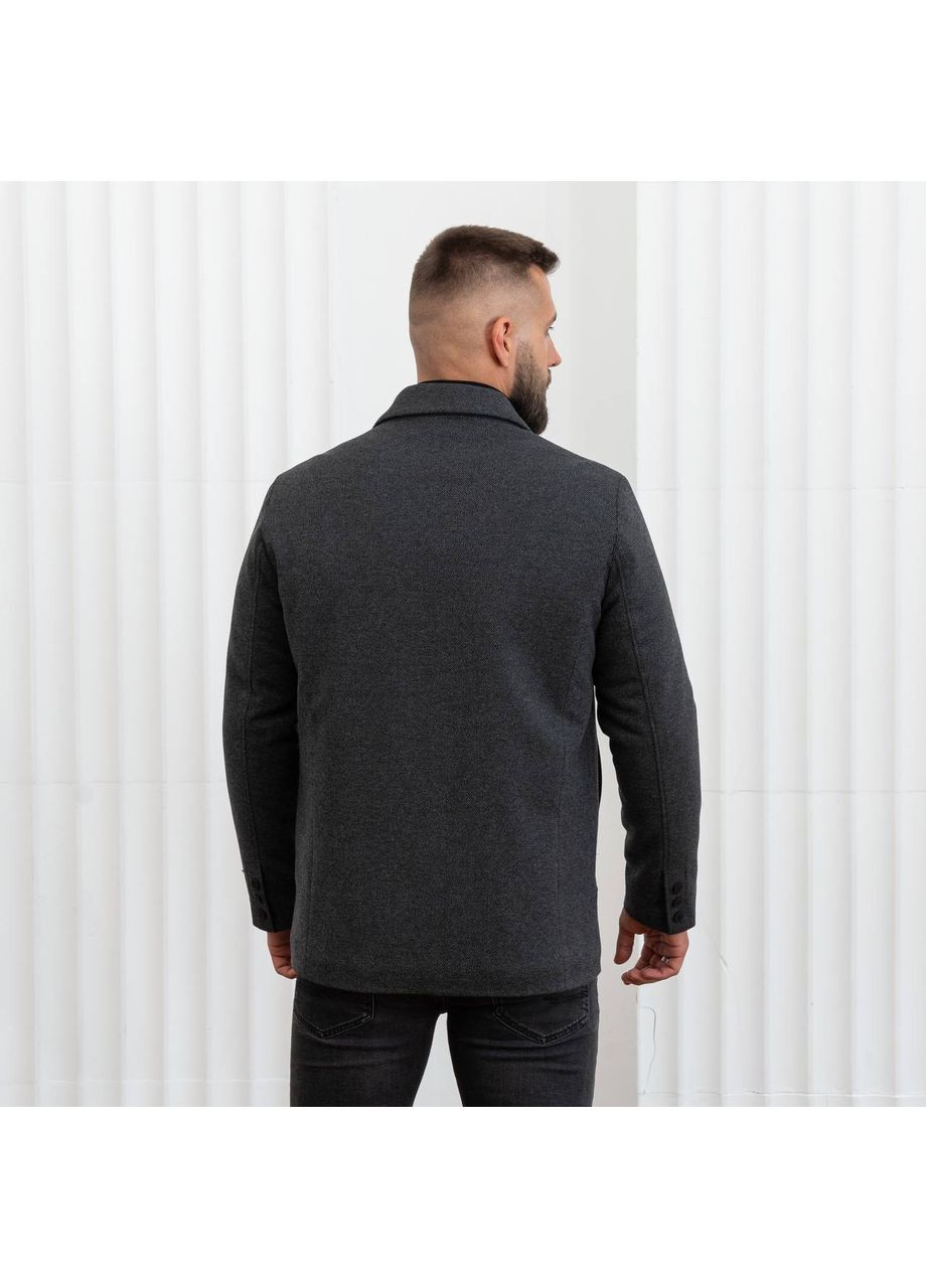 Серое зимнее Мужское зимние пальто большого размера SK