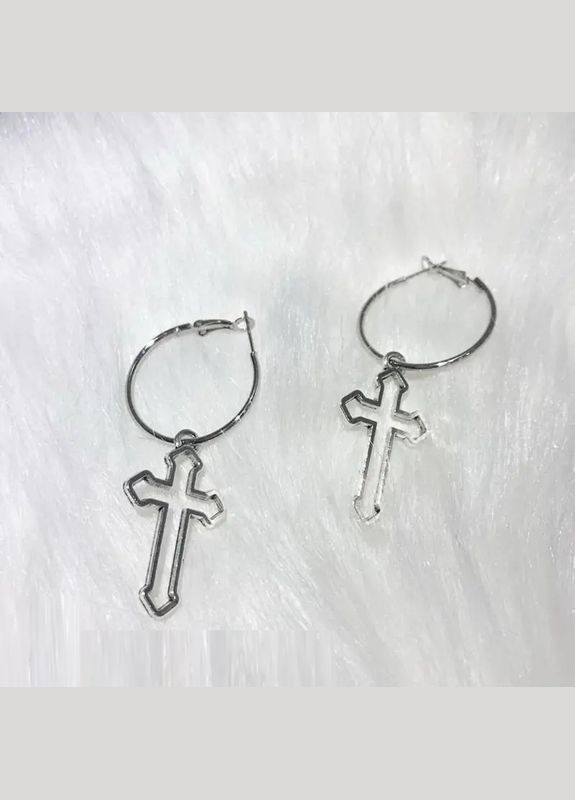 Сережки хрести хрестики хрест у стилі Харадзюку Spikes (338436034)