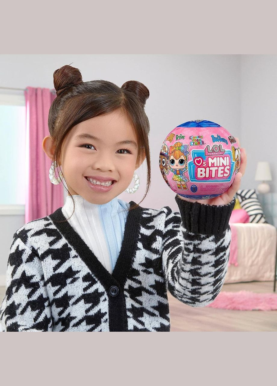 Лялька ЛОЛ сюрприз тематика пластівців LOL Surprise Loves Mini Bites Cereal Dolls MGA Entertainment (282964617)