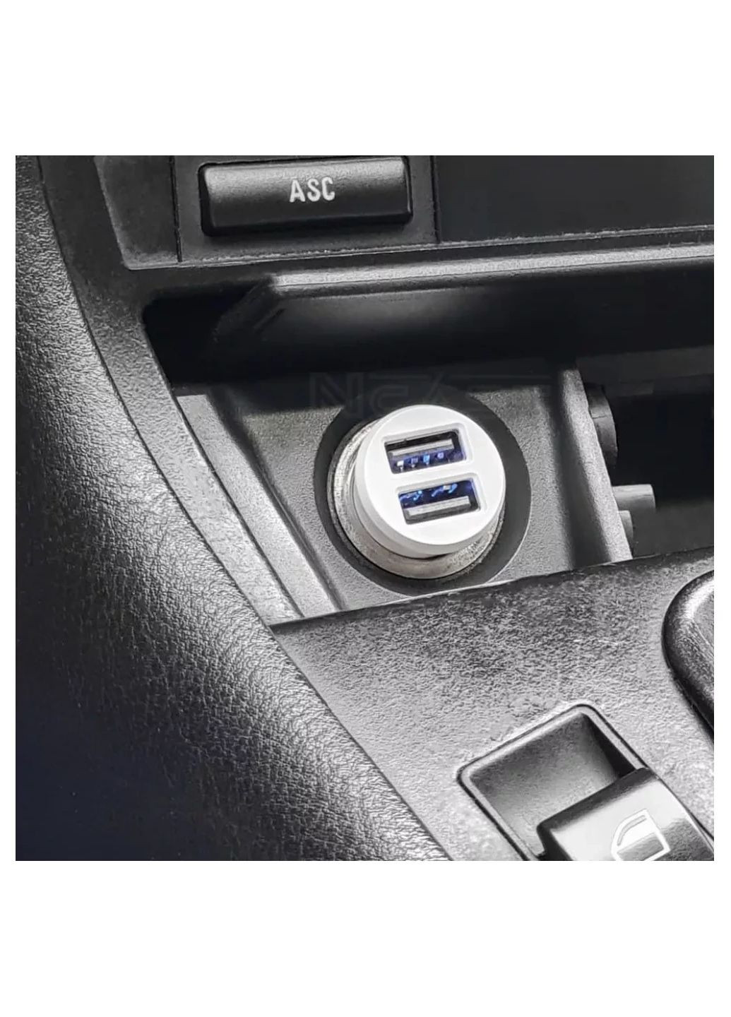 Зарядка в прикуривателе Grain 3.1 A 2USB Черный Baseus (360528295)