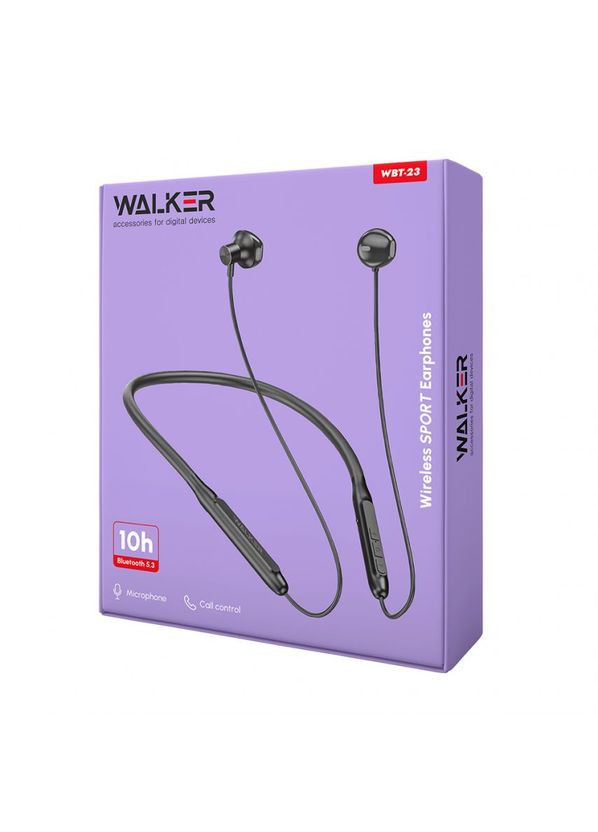 Наушники Bluetooth WBT-23 Sport Black Walker (322706178)