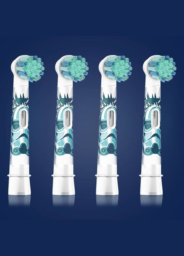 Насадки BRAUN для зубної щітки Star Wars EB10S Extra Soft 4 шт (00000021864) Oral-B (323238497)