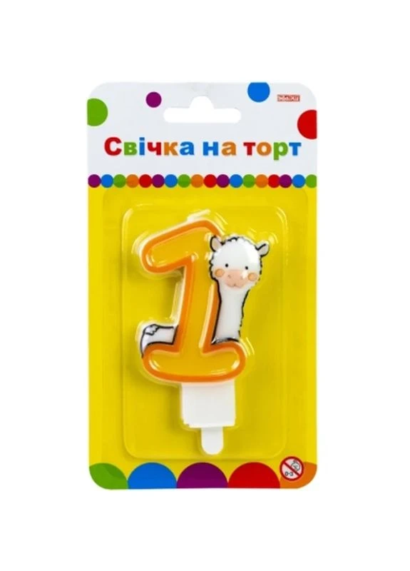 Свеча Llama "1" высотой 7,62 см (MX622068-1) Maxi (396910052)