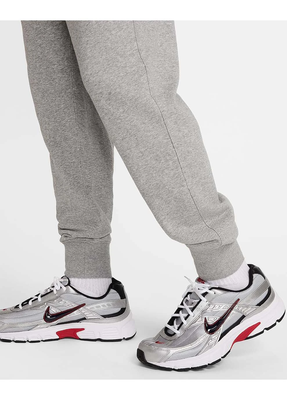 Серые спортивные демисезонные брюки Nike