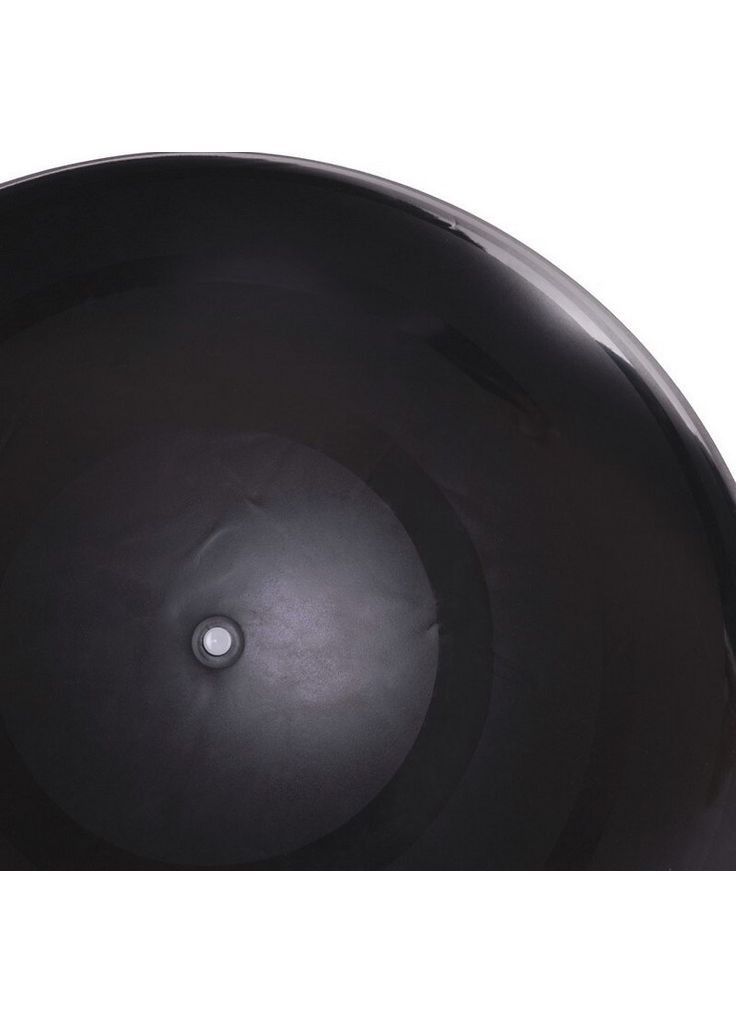 Фитбол мяч для фитнеса сатин Черный (диаметр 65 см) FI-8223 Zelart (367617541)