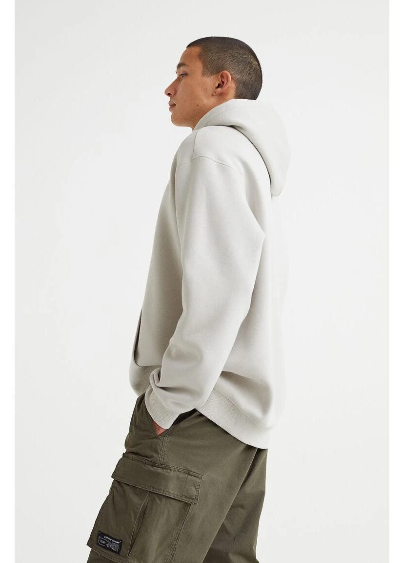 Худі фліс,світло-сірий, H&M (315624189)
