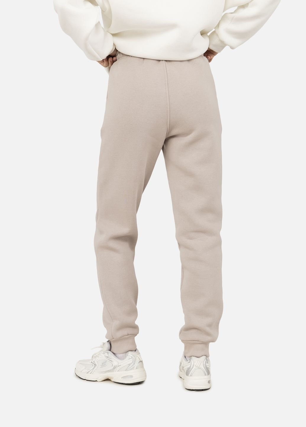 Женские спортивные штаны цвет бежевый CB-00254567 Yuki (309020560)