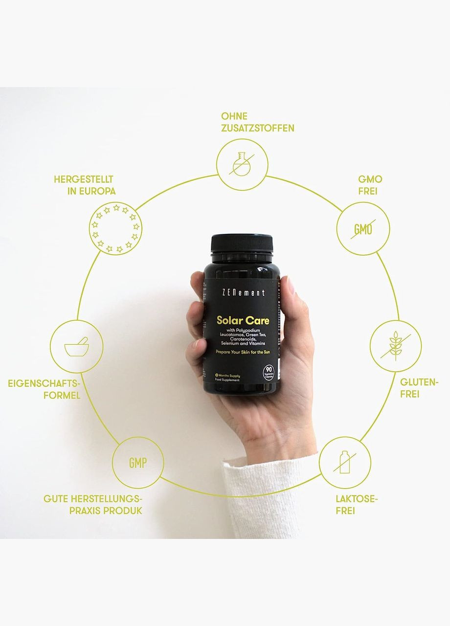 Сонячний догляд (Solar Care) 90 капсул Zenement (299717630)