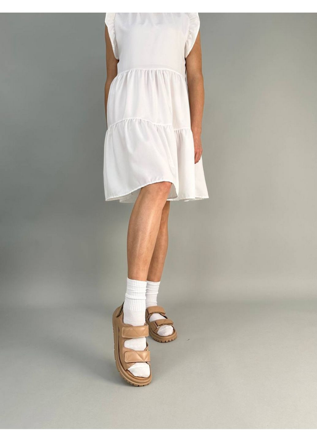 Жіночі шкіряні босоніжки (6603-2) VZUTIK (296260972)