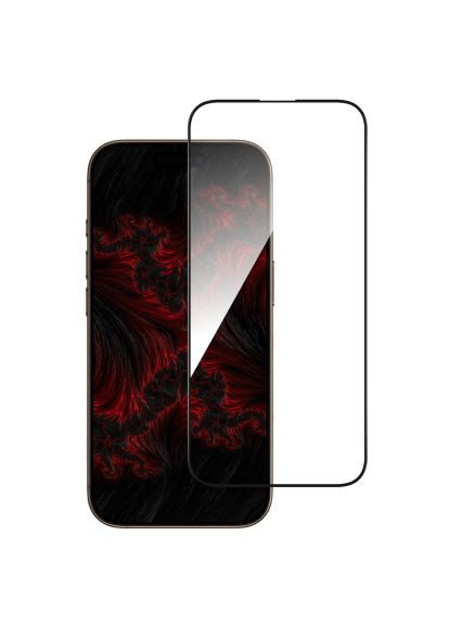 Скло захисне (1283126593802) Intaleo Full Glue Apple iPhone 16 Pro Black (366479488)