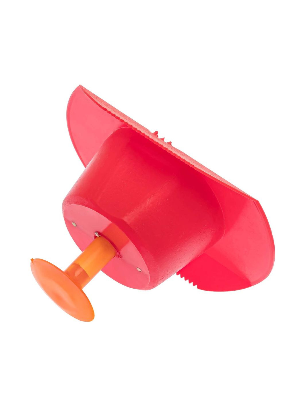 Терка шатківниця ручна пластикова з двома V-подібними лезами з нержавіючої сталі з плодотримачем Kitchen Master (336493689)