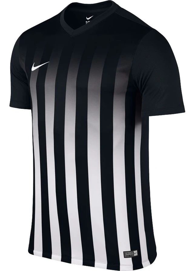 Комбинированная футболка jersey ss striped division ii jsy black/white 725893-010 Nike